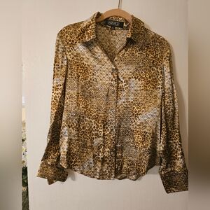 Silk Kasper Blouse - Size 6p